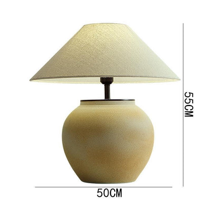 Ceramic Table Lamp Silent Style Large Modern Ornament