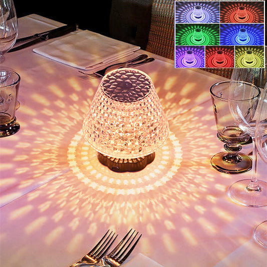 Diamond Crystal Lamp Table Light USB Touch Sensor Lamp