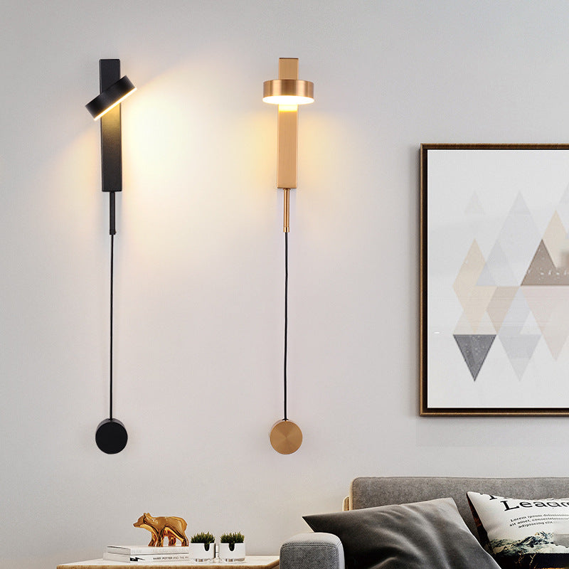 Creative Living Room Switch Simple Decoration Dimming Wall Lamp