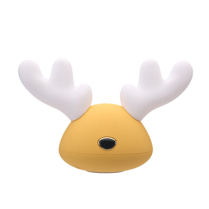 USB LED Night Light Deer Changing Night Light Lamp