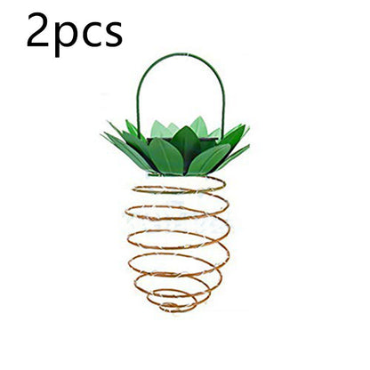 Outdoor Waterproof Garden Pineapple Solar Lights Path Lights