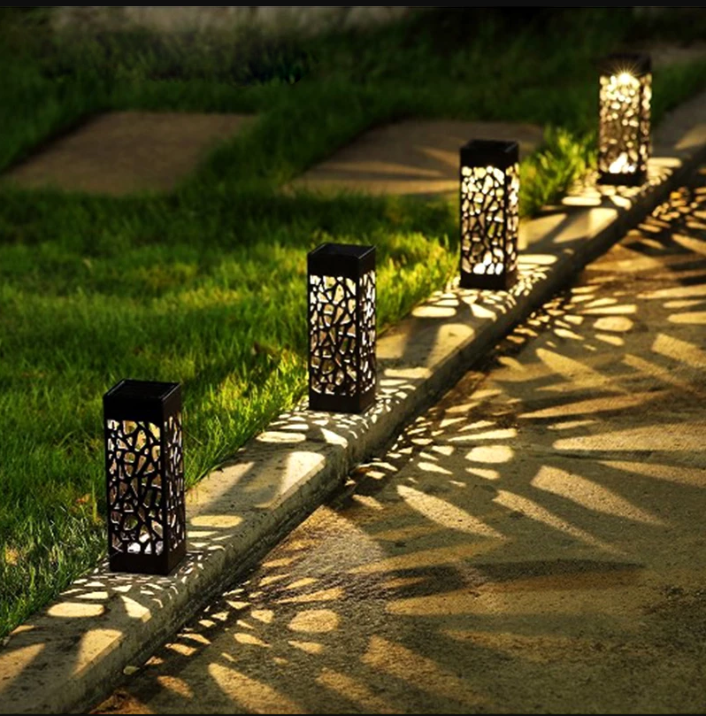 Solar Garden Pathway Lights Lawn Lamp For Garden Lantern