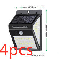 Outdoor Solar Lamp With Motion Sensor Solar Powered Sunlight