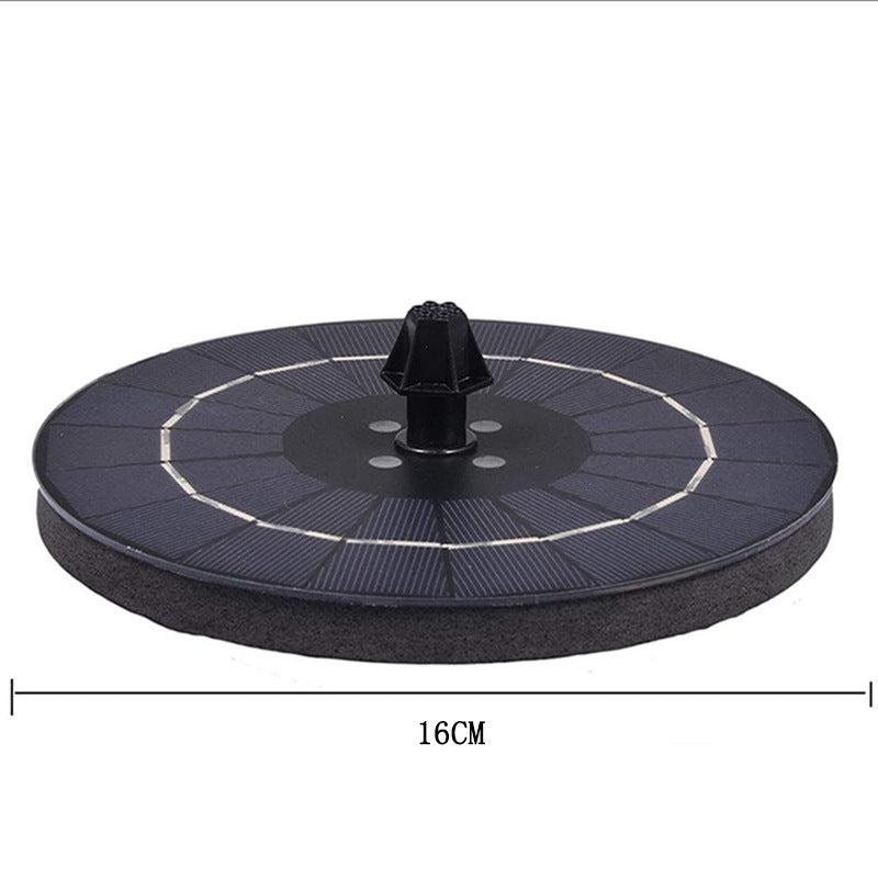 Solar Fountain Pump Fountain Light Round Floating Fountain Pump