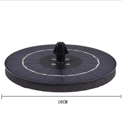 Solar Fountain Pump Fountain Light Round Floating Fountain Pump