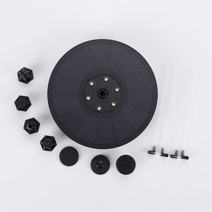 Solar Fountain Pump Fountain Light Round Floating Fountain Pump