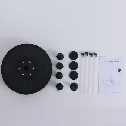 Solar Fountain Pump Fountain Light Round Floating Fountain Pump