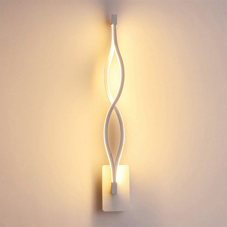 Simple And Creative Led Wall Lamp Musical Note Led Wall Lamp