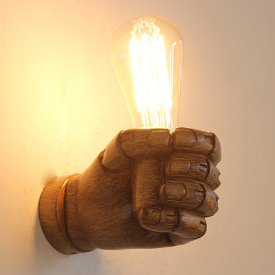 Creative Fist Wall Lamp Bar Table Decoration