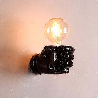 Creative Fist Wall Lamp Bar Table Decoration