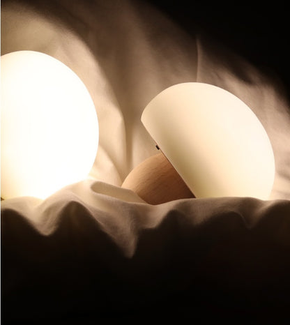 Silicone LED Night Lamp Brightness Mushroom Pat LED Light