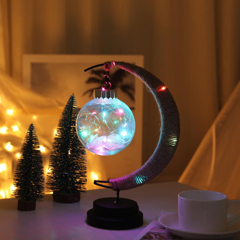 Moon Ball Shape Lamp Decoration Bedroom Decoration Night Lights