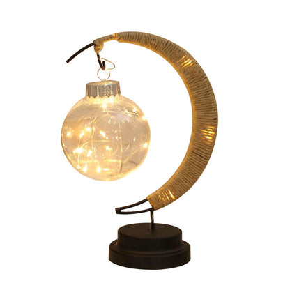 Moon Ball Shape Lamp Decoration Bedroom Decoration Night Lights