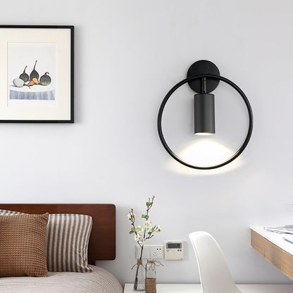 Nordic Minimalist Ring Wall Lamp Post-Modern Wall Spotlight