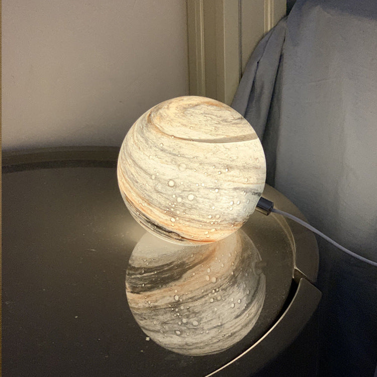 Planet Moon Table Lamp Creative Birthday Gift Starry Night Light