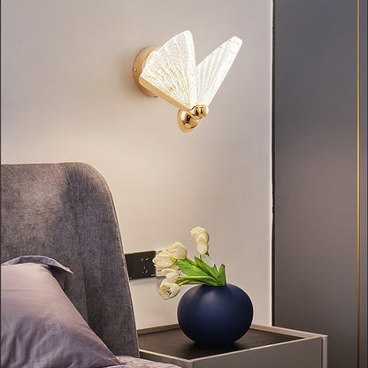 Wall Lamp Modern Minimalist Creative Art Butterfly