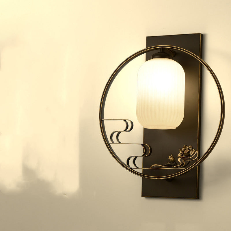 Modern Minimalist Wall Lamp Aisle Retro Chinese Style Wall Hanging Lamp