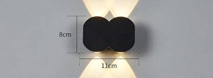 Modern Minimalist Indoor And Outdoor Waterproof Led Wall Light