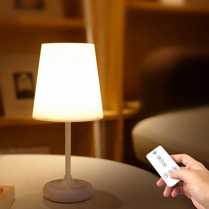 Simple Wireless Remote Control Desk Lamp Touch Type Can Be Timed