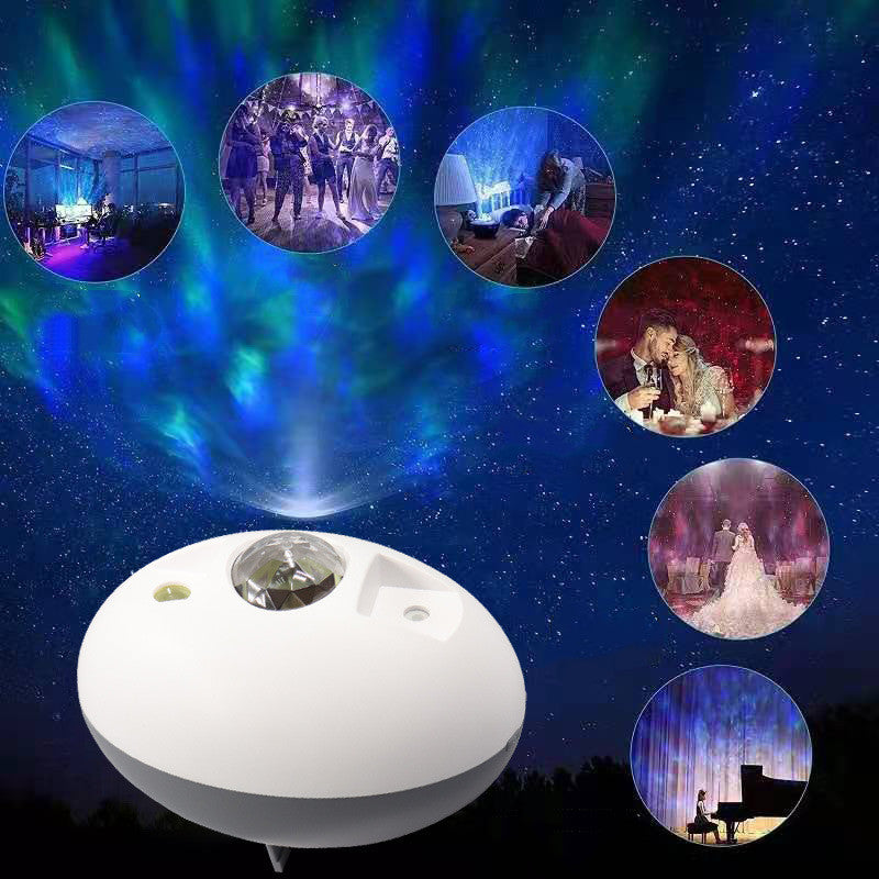 Voice Controlled Gypsophila Projection Lamp