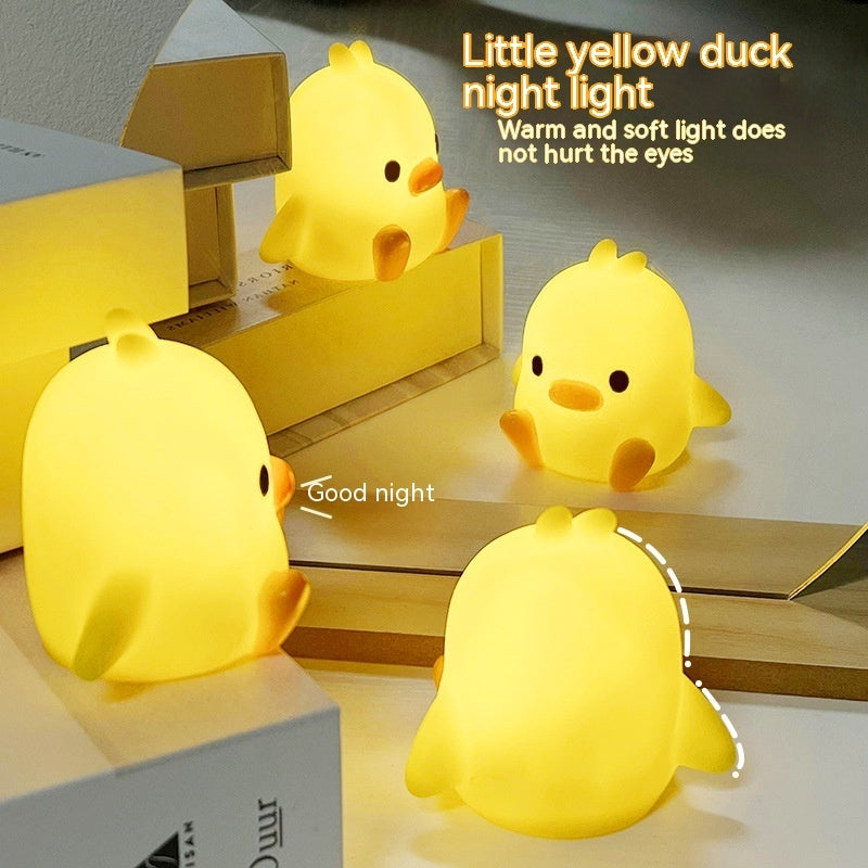 Small Yellow Duck Small Night Lamp Bedside Lamp