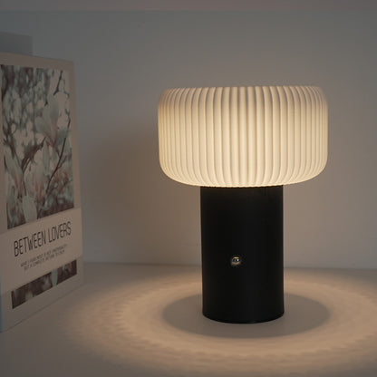 USB Rechargeable Mushroom Room Table Dimming Small Night Lamp