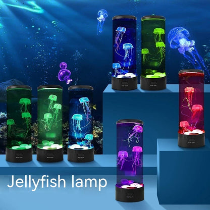 Jellyfish Lamp USB Colorful LED Color Changing Night Lamp