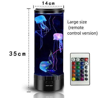 Jellyfish Lamp USB Colorful LED Color Changing Night Lamp