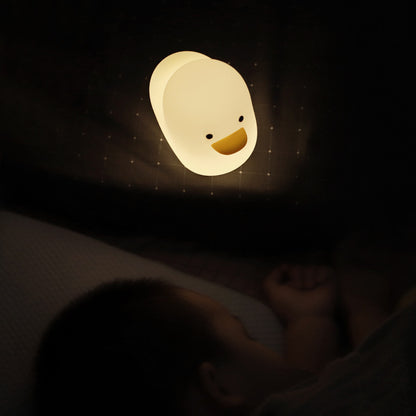 Nordic Cute Lovely Cartoon Dull Duck Led Night Light