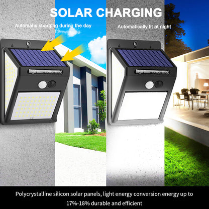 Outdoor Solar Lamp With Motion Sensor Solar Powered Sunlight