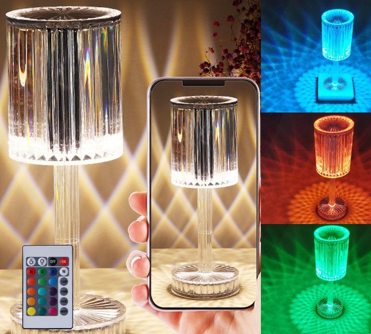 New Crystal Table Lamp Hotel Decoration Diamond