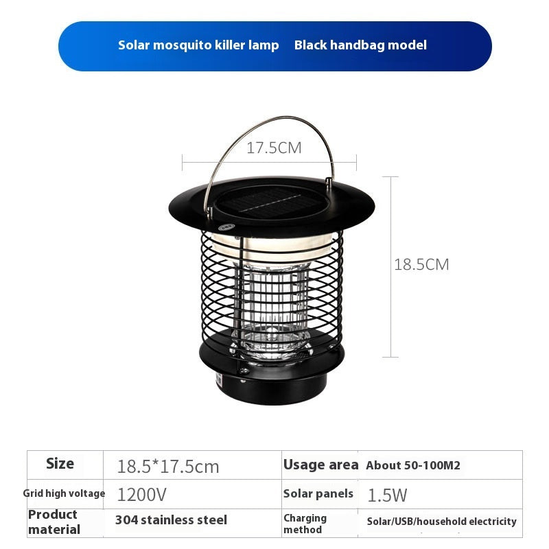 Outdoor Waterproof Solar Mosquito Lamp Household