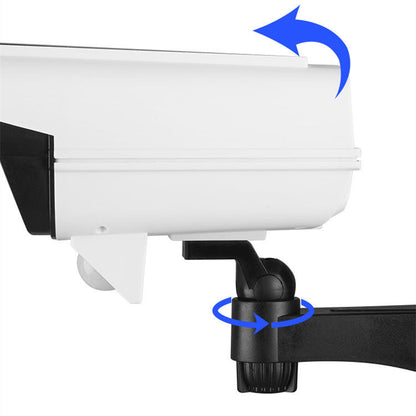 Simulation Surveillance Fake Camera Solar Sensor Wall Light