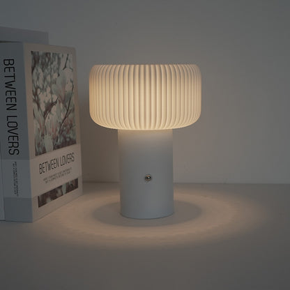 USB Rechargeable Mushroom Room Table Dimming Small Night Lamp