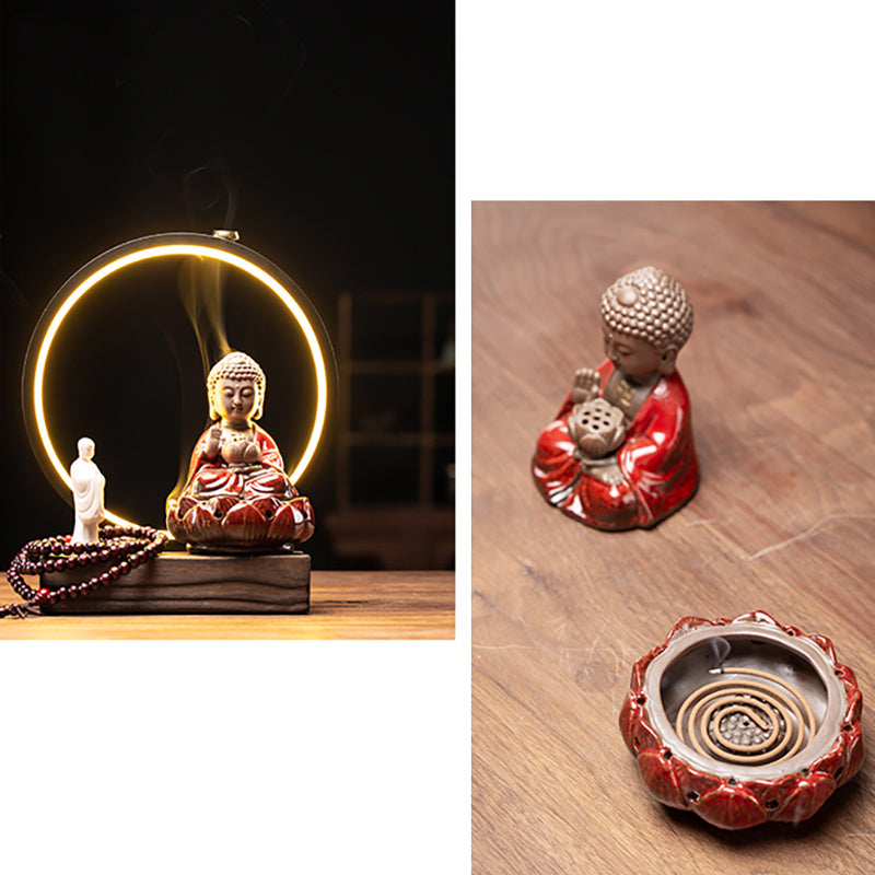 Backflow Incense Burner Home Living Room Desktop Aroma Decoration