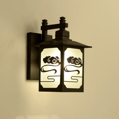 Chinese classical outdoor waterproof wall lamp