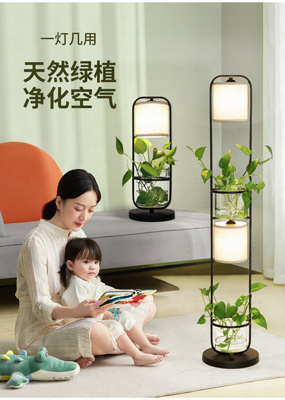 Minimalist Creative Garden Hydroponic Plant Glass Lamp