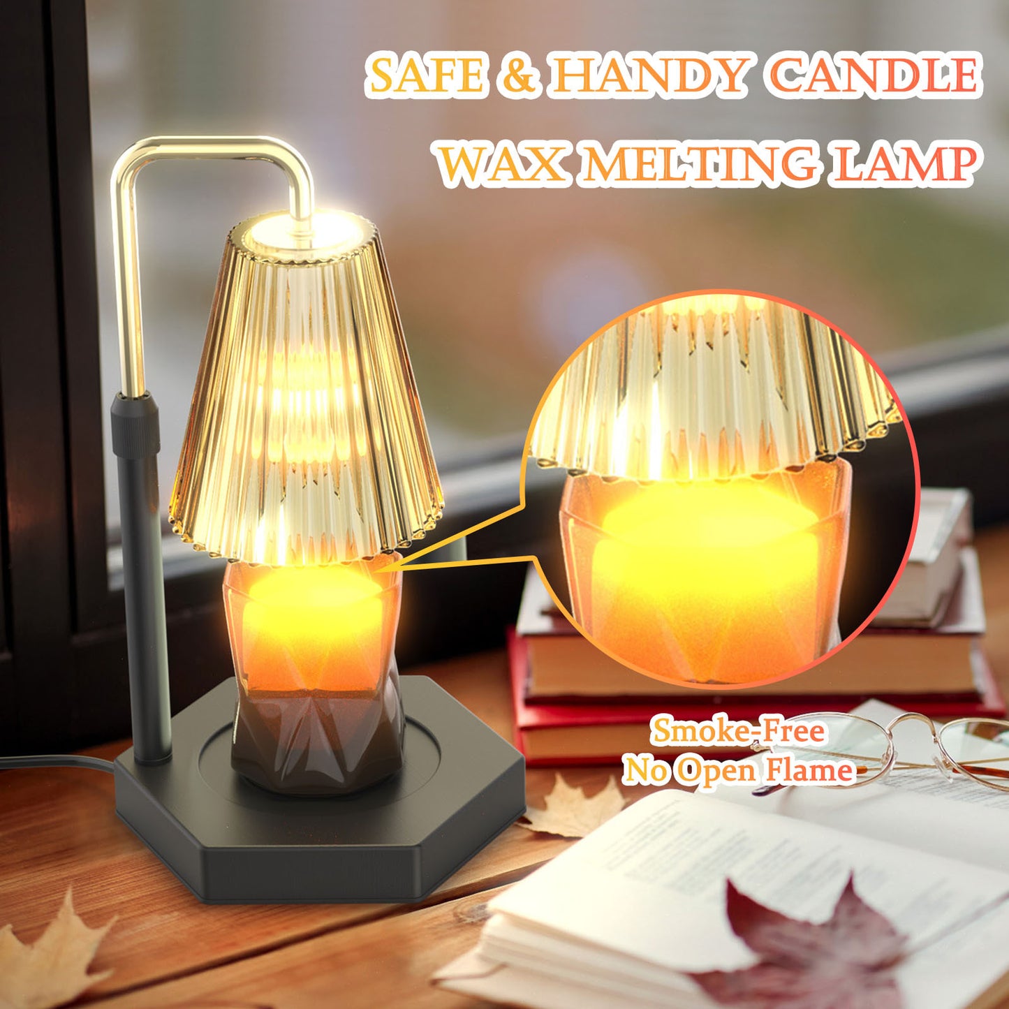 Candle Warmer Lamp Dimmable And Timer Candle Warmer