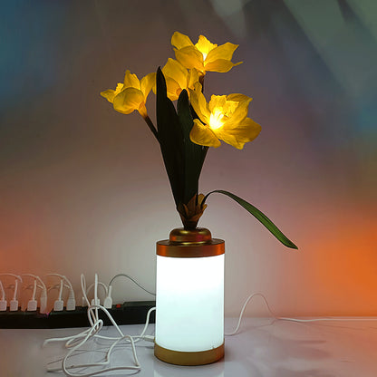 Flower Lamp Fashion Minimalist Creative USB Vase Light Decoration