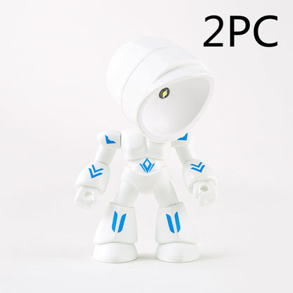 Cute LED Hero Table Lamp Mini Portable Cool Night Light