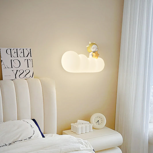 Children's Room Wall Lamp Creative Decorative Cloud Lamp