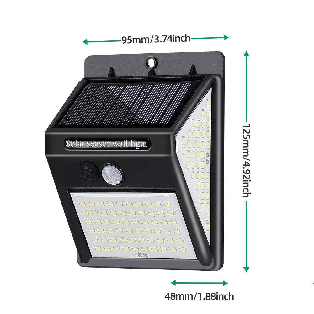 Outdoor Solar Lamp With Motion Sensor Solar Powered Sunlight