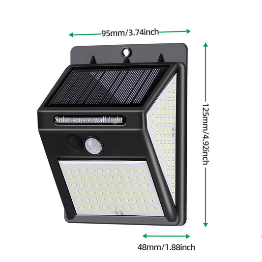 Outdoor Solar Lamp With Motion Sensor Solar Powered Sunlight