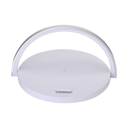 10w Wireless Charger Block Holder With Led Table Lamp