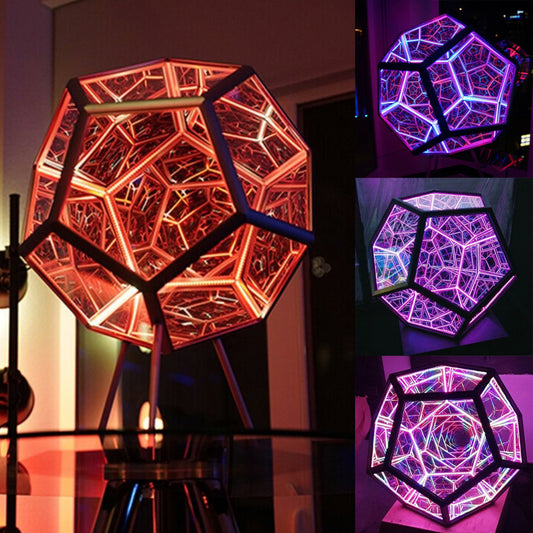 Dodecahedron Color Art Lamp Decorative Lights Lamp