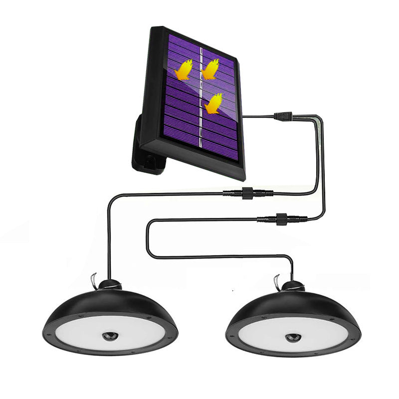 Solar Single Head Chandelier LED Retro