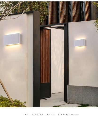 Simple LED Outdoor Waterproof Wall Lamp