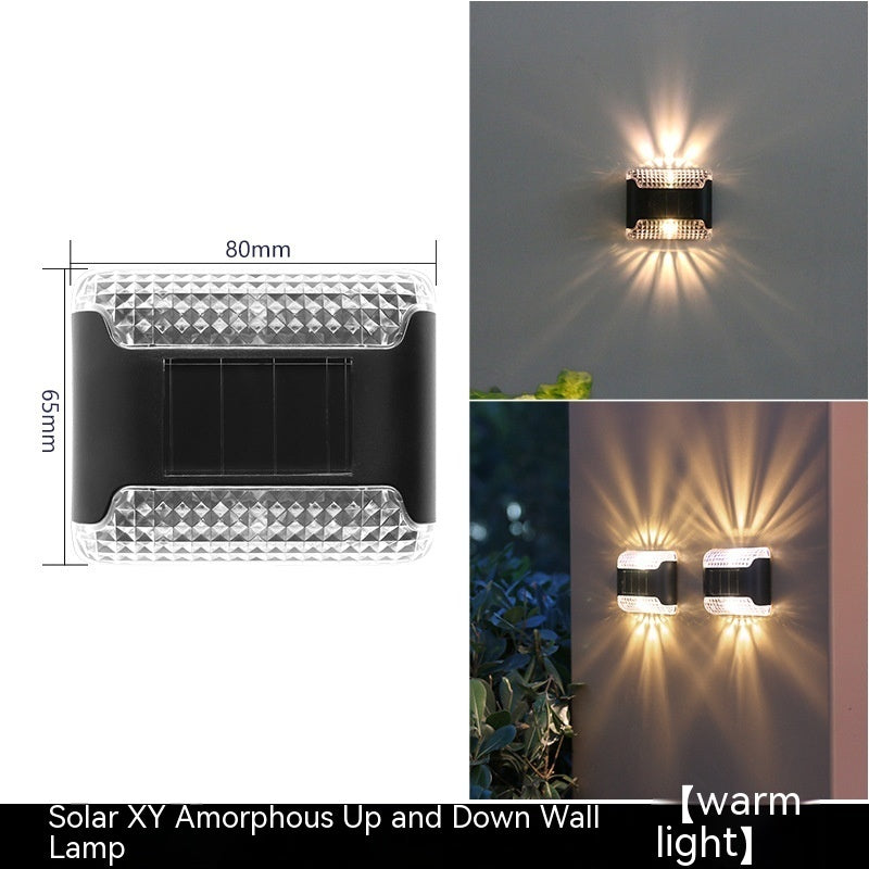 Solar Wall Lamp Outdoor Courtyard Waterproof Light Control Small Night Lamp