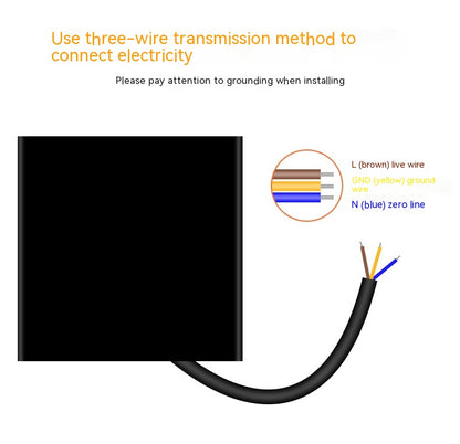 Double headed wall light LED outdoor moisture-proof courtyard