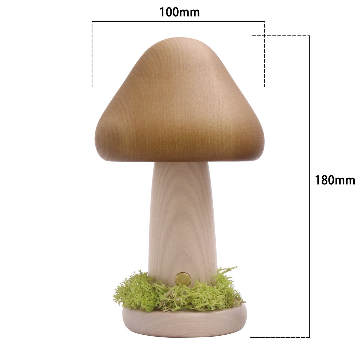 Twisted Mushroom Night Warm Light Touch Bedroom Bedhead Night Light